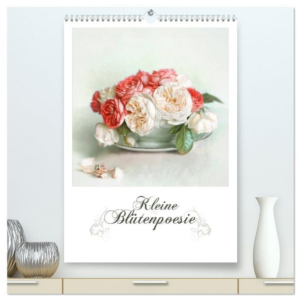 Produktbild: Kleine Bl&uuml;tenpoesie (hochwertiger Premium Wandkalender 2026 DIN A2 hoch), Kunstdruck in Hochglanz