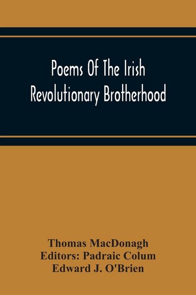 Produktbild: Poems Of The Irish Revolutionary Brotherhood