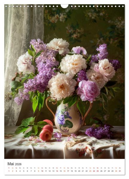 Produktbild: Die Sprache der Blumen (Wandkalender 2026 DIN A3 hoch), CALVENDO Monatskalender