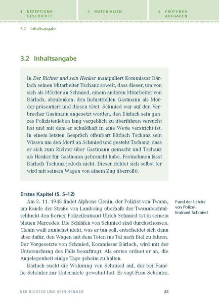 Produktbild: Der Richter und sein Henker von Friedrich D&uuml;rrenmatt