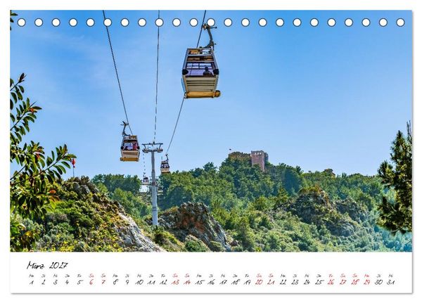 Produktbild: T&Uuml;RKISCHE RIVIERA - Antike. K&uuml;ste. Licht. (Tischkalender 2027 DIN A5 quer), CALVENDO Monatskalender