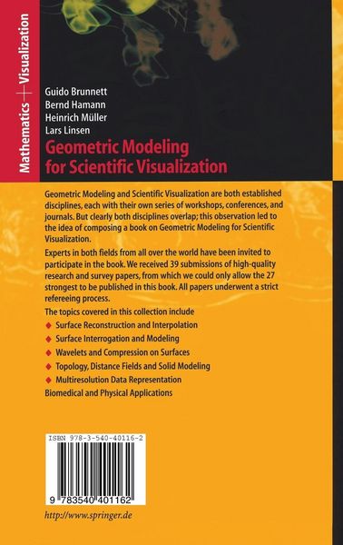 Produktbild: Geometric Modeling for Scientific Visualization