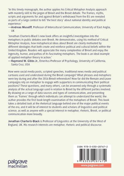 Produktbild: Metaphors of Brexit