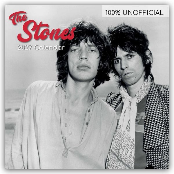 Produktbild: Rolling Stones &ndash; The Stones 2027 &ndash; 16-Monatskalender