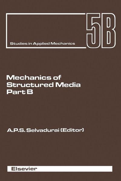 Produktbild: Mechanics of Structured Media