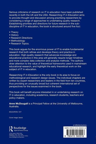 Produktbild: Researching IT in Education
