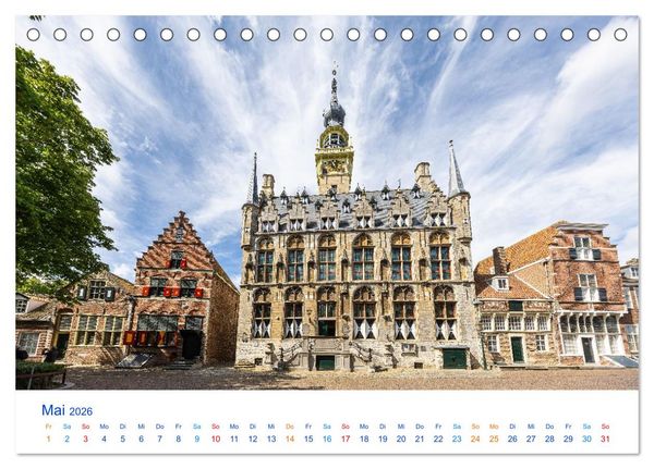 Produktbild: Sommer in Seeland (Tischkalender 2026 DIN A5 quer), CALVENDO Monatskalender