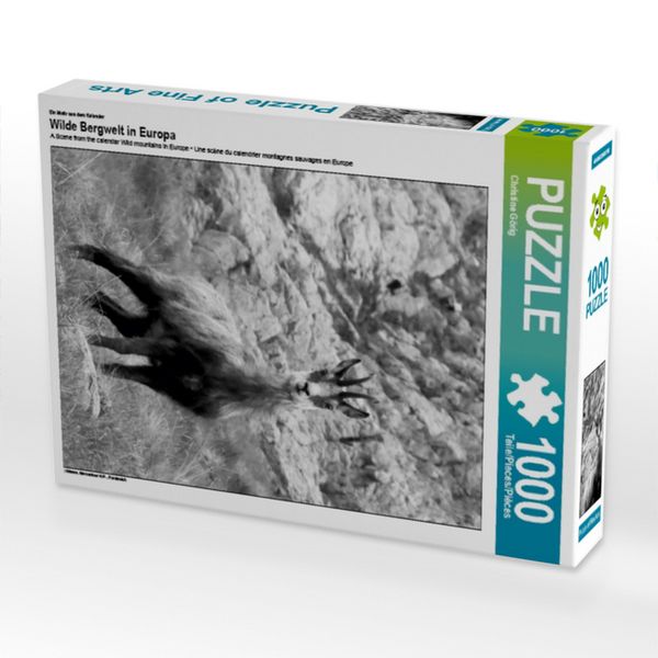 Produktbild: CALVENDO Puzzle Ein Motiv aus dem Kalender Wilde Bergwelt in Europa | 1000 Teile Lege-Gr&ouml;&szlig;e 64x48cm Foto-Puzzle f&uuml;r gl&uuml;ckliche Stunden