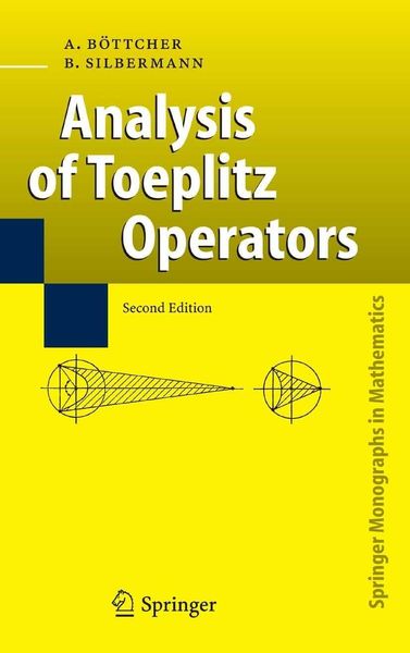 Produktbild: Analysis of Toeplitz Operators