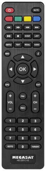 Produktbild: MegaSat HD 200 C V2 HD-Kabel-Receiver Front-USB Anzahl Tuner: 1