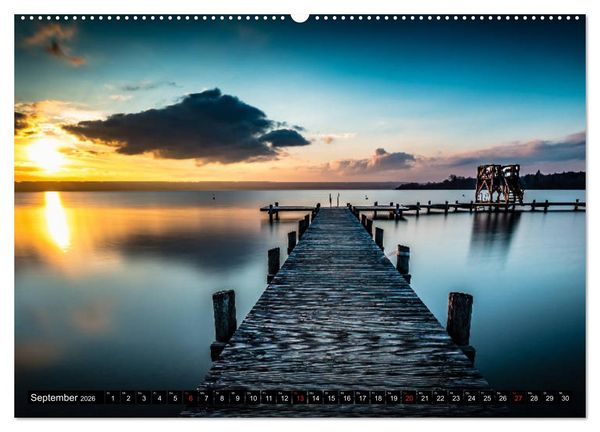 Produktbild: Alpen und Seen (Wandkalender 2026 DIN A2 quer), CALVENDO Monatskalender