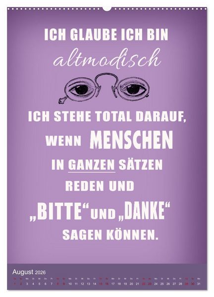 Produktbild: B&uuml;ro und so ... (Wandkalender 2026 DIN A2 hoch), CALVENDO Monatskalender