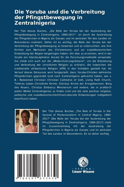 Produktbild: Die Yoruba und die Verbreitung der Pfingstbewegung in Zentralnigeria
