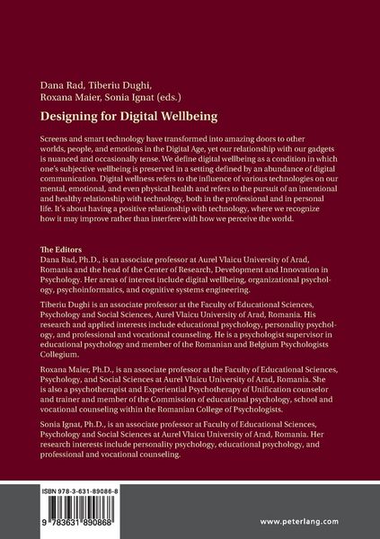 Produktbild: Designing for Digital Wellbeing