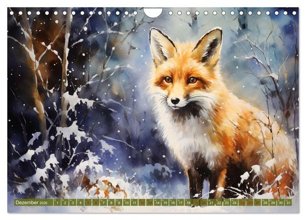 Produktbild: Zw&ouml;lf Monate im Wald (Wandkalender 2026 DIN A4 quer), CALVENDO Monatskalender