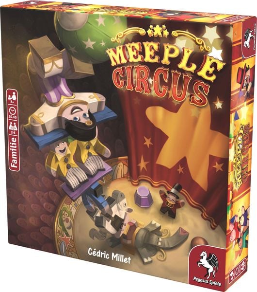 Produktbild: Meeple Circus (deutsche Ausgabe)