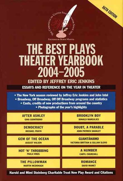 Produktbild: The Best Plays Theater Yearbook 2004-2005