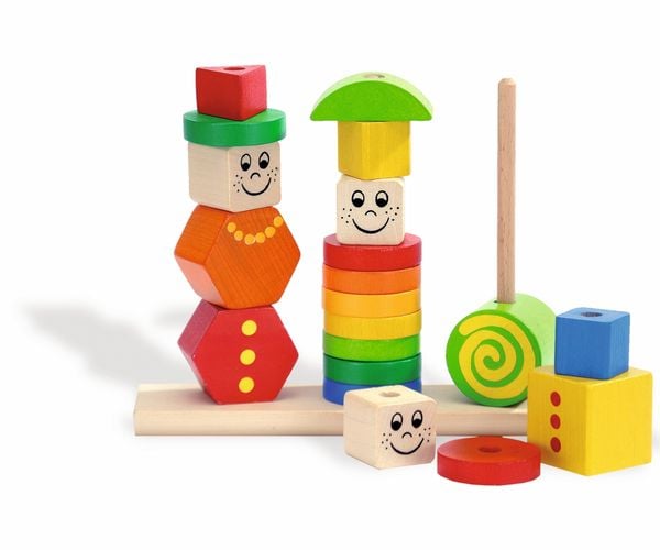 Produktbild: Eichhorn Figuren-Steckpuzzle