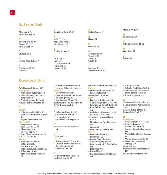 Das einfachste Cholesterin-Kochbuch aller Zeiten