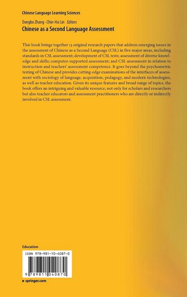 Produktbild: Chinese as a Second Language Assessment