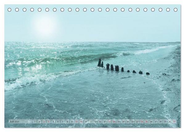 Produktbild: Photo-Art / Ozean (Tischkalender 2027 DIN A5 quer), CALVENDO Monatskalender