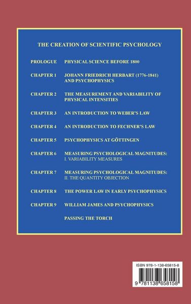 Produktbild: The Creation of Scientific Psychology