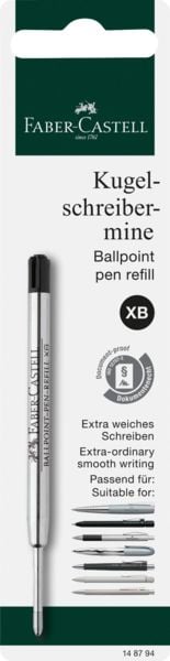 Produktbild: Faber-Castell Kugelschreibermine XB schwarz