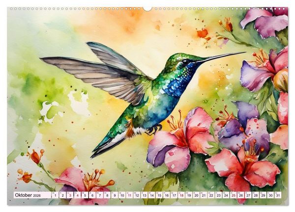 Produktbild: Schillernde Edelsteine (Wandkalender 2026 DIN A2 quer), CALVENDO Monatskalender