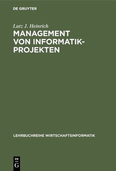Produktbild: Management von Informatik-Projekten
