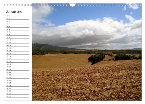 Produktbild: Jakobsweg - Camino Frances (Wandkalender 2026 DIN A3 quer), CALVENDO Monatskalender