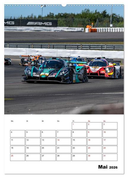Produktbild: PROTOTYPE RACING am N&uuml;rburgring (hochwertiger Premium Wandkalender 2026 DIN A2 hoch), Kunstdruck in Hochglanz