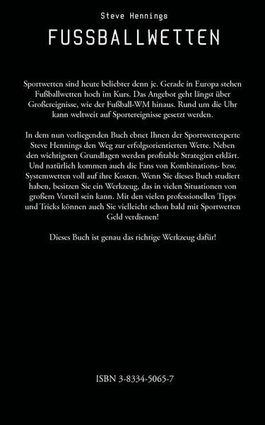 Produktbild: Fussballwetten