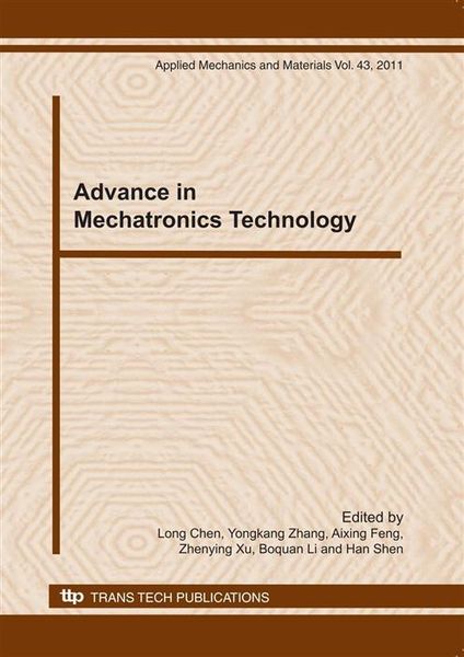 Produktbild: Advance in Mechatronics Technology