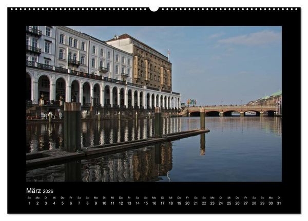 Produktbild: Hamburg - Impressionen (Wandkalender 2026 DIN A2 quer), CALVENDO Monatskalender
