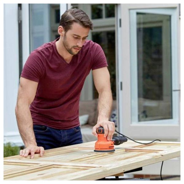 Produktbild: Black & Decker BEW210-QS Exzenterschleifer 230W &Oslash; 125mm