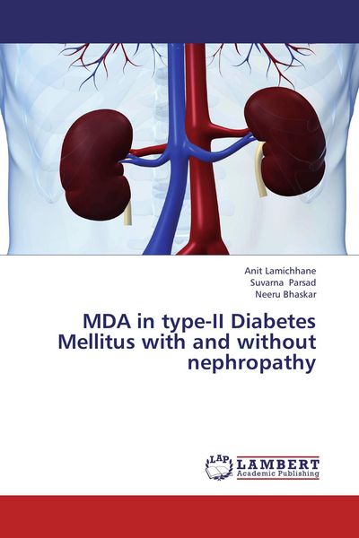 Produktbild: MDA in type-II Diabetes Mellitus with and without nephropathy