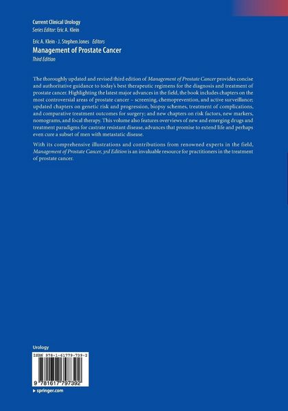 Produktbild: Management of Prostate Cancer