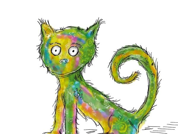 Produktbild: CALVENDO Puzzle Katze 1000 Teile Puzzle quer | 1000 Teile Lege-Gr&ouml;&szlig;e 64 &times; 48 cm Foto-Puzzle f&uuml;r gl&uuml;ckliche Stunden