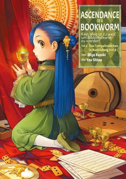 Produktbild: Ascendance of a Bookworm: Kein Weg ist zu weit, um Bibliothekarin zu werden - Teil II: Das Tempelm&auml;dchen in Ausbildung Band 3