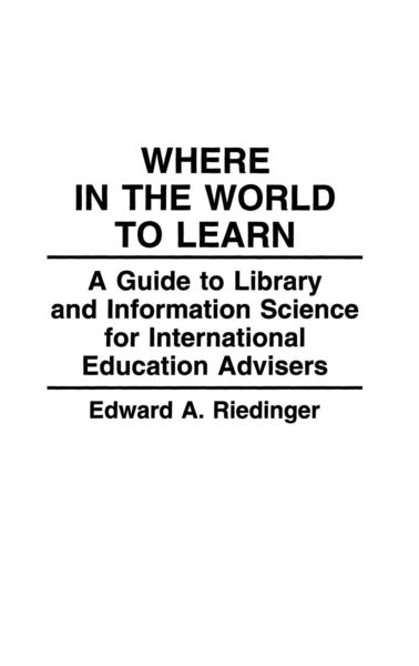 Produktbild: Where in the World to Learn