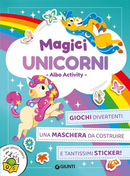 Produktbild: Magici unicorni. Creo gioco coloro. Con adesivi