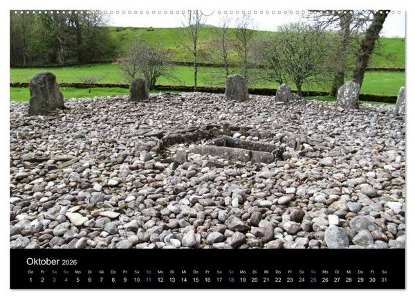 Produktbild: Steinkreise Gro&szlig;britanniens (hochwertiger Premium Wandkalender 2026 DIN A2 quer), Kunstdruck in Hochglanz