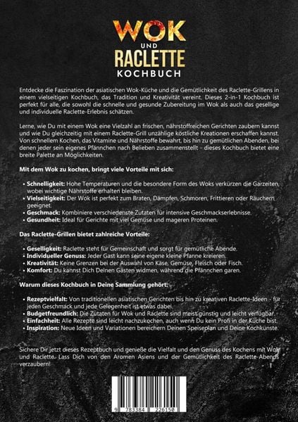 Produktbild: Wok und Raclette Kochbuch
