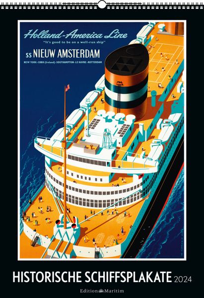 Produktbild: Historische Schiffsplakate 2024