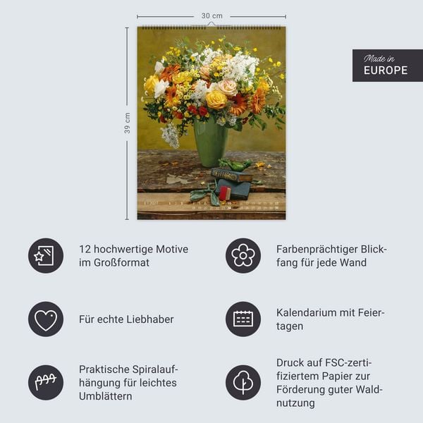 Produktbild: Die sch&ouml;nsten Blumenstr&auml;u&szlig;e Kalender 2027