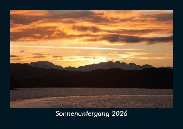 Produktbild: Sonnenuntergang 2026 Fotokalender DIN A5
