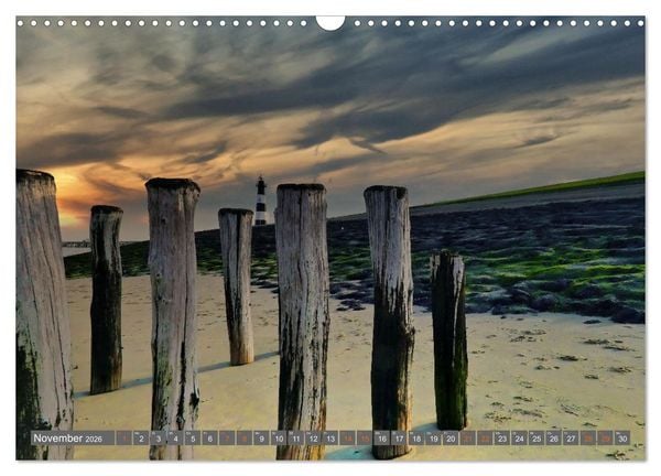 Produktbild: Zeeland - Urlaubstr&auml;ume zwischen Breskens und Domburg (Wandkalender 2026 DIN A3 quer), CALVENDO Monatskalender