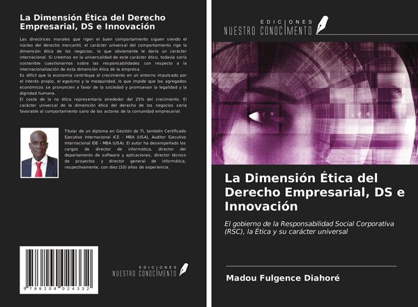 Produktbild: La Dimensi&oacute;n &Eacute;tica del Derecho Empresarial, DS e Innovaci&oacute;n