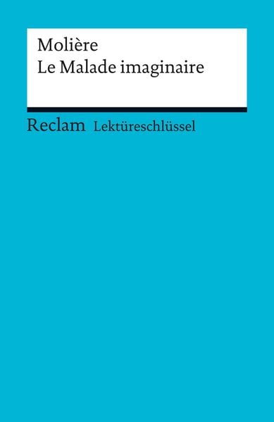 Produktbild: Moli&egrave;re: Le Malade imaginaire