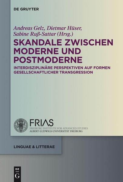 Produktbild: Skandale zwischen Moderne und Postmoderne